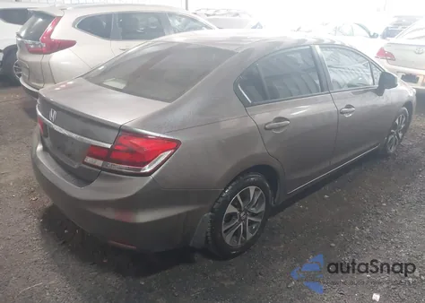 2013 Honda Civic Ex from USA, damaged, VIN 2HGFB2F8XDH535577